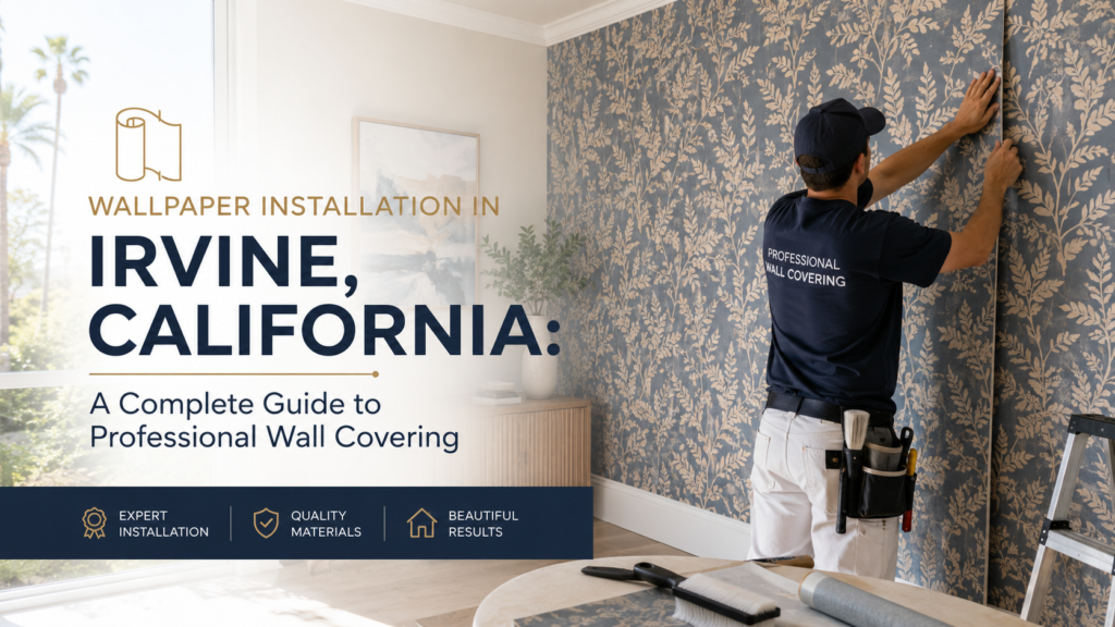 Wallpaper Installation in Irvine, California: A Complete Guide to Professional Wall Covering